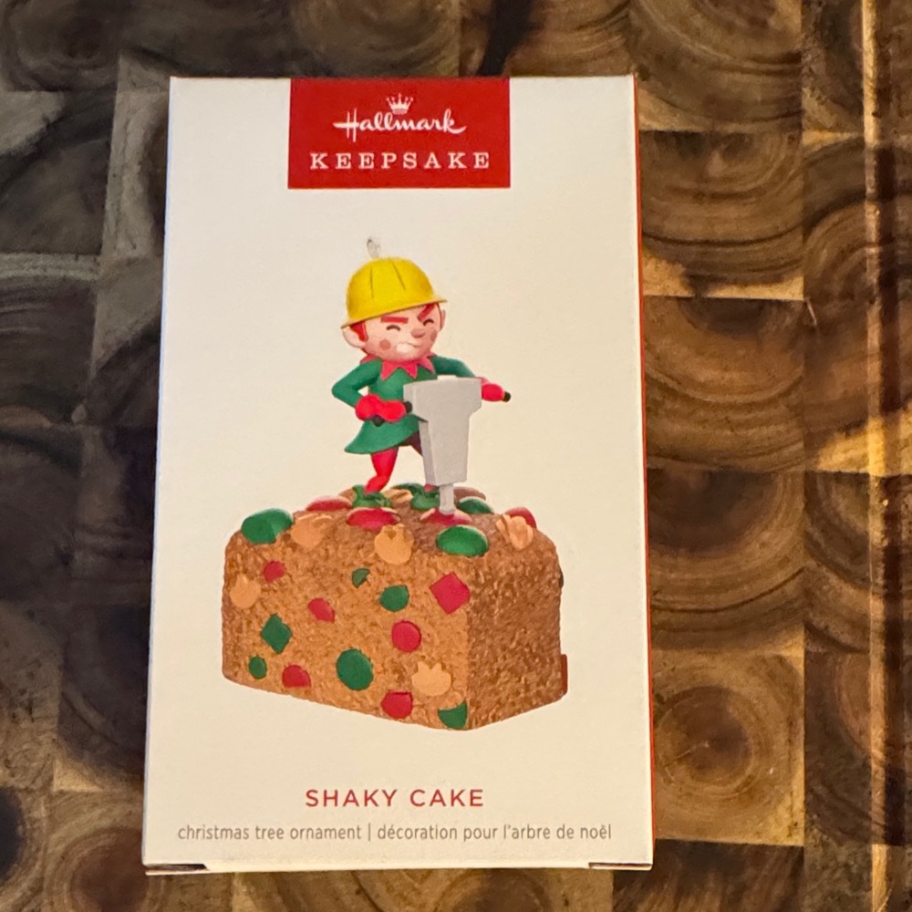 Hallmark Keepsake Elf on Cake Ornament